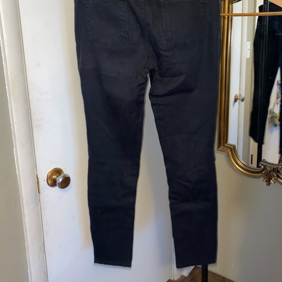 Angry Rabbit Black ripped skinny jeans size 28/7 - Picture 6 of 8